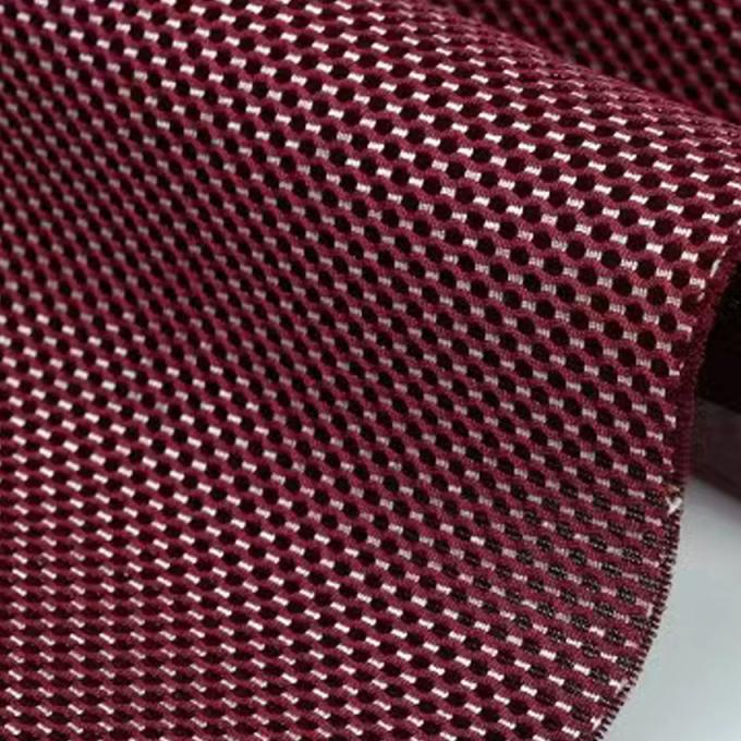 320 - 400GSM 3D जाल सामग्री सूट सामान के लिए पॉलिएस्टर जाल सामग्री 0