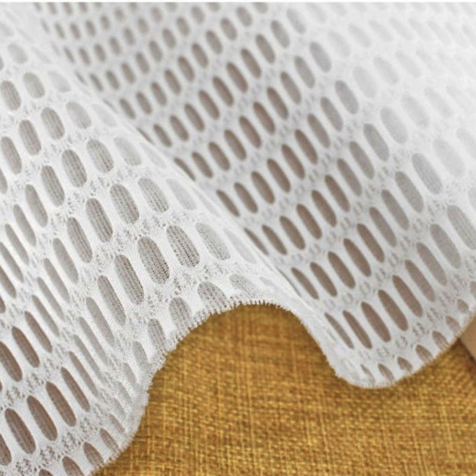 3mm Warp Knit Mesh आंसू प्रतिरोधी 3D मेष सामग्री 210GSM से 360GSM 5