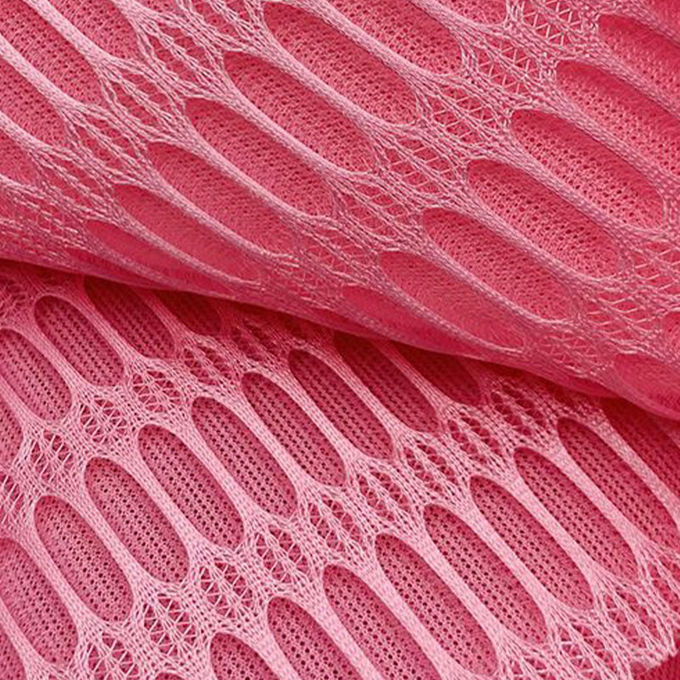 3mm Warp Knit Mesh आंसू प्रतिरोधी 3D मेष सामग्री 210GSM से 360GSM 0