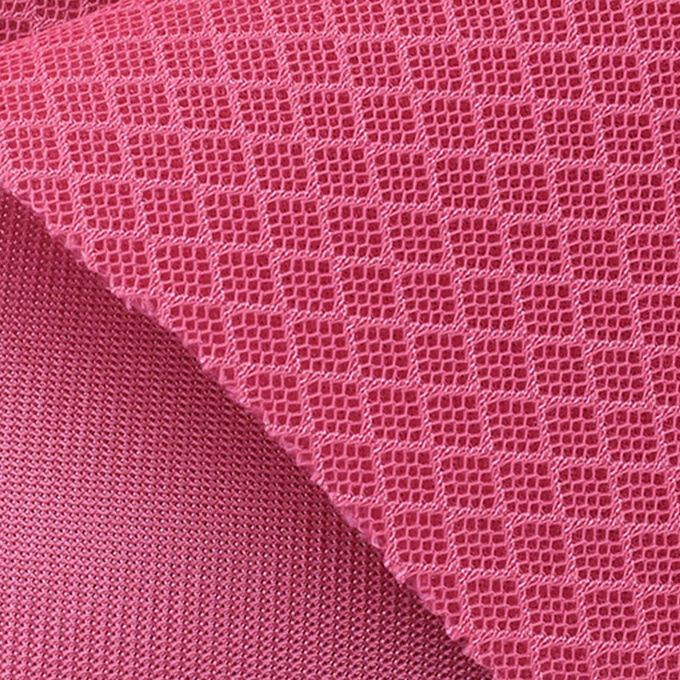 200×200 280gsm 3D स्पेसर मेष पॉलिएस्टर एथलेटिक मेष कपड़े सौंदर्यशास्त्र को बढ़ाने के लिए 0